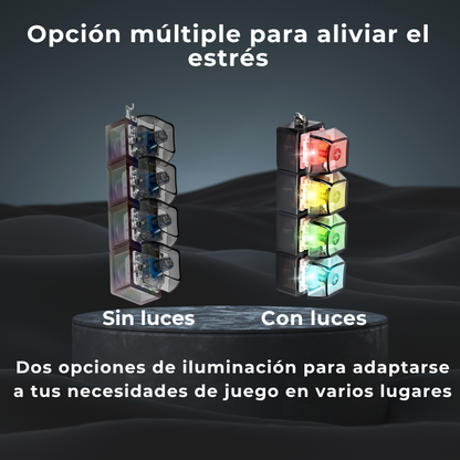 Mini teclado anti-estrés